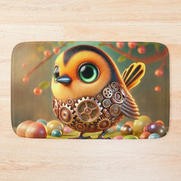 Item preview, Steampunk Orchard Oriole designed and sold by Sillytoe.