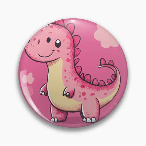 Item preview, Waterproof Kawaii Pink Dino Sweet Baby Dinosaur  designed and sold by MOONE FLOWER.