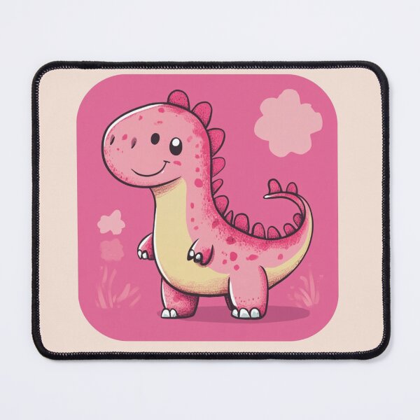 Item preview, Waterproof Kawaii Pink Dino Sweet Baby Dinosaur designed and sold by MOONE FLOWER.