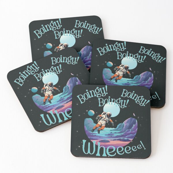 Item preview, Astronaut - Boingy Boingy Boingy Wheeee! - Silly Humor designed and sold by FaeryNuff.