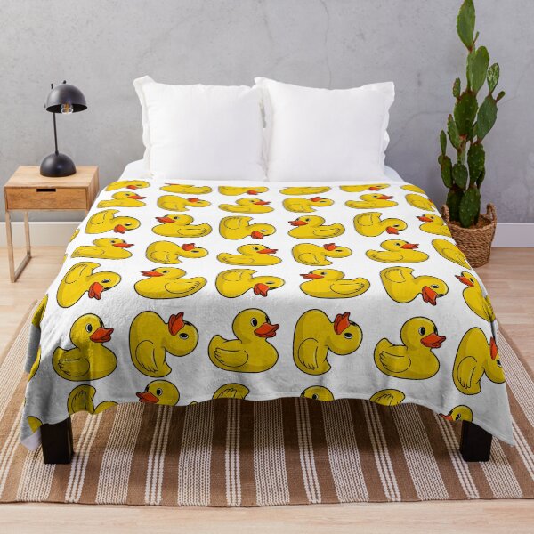 Item preview, Yellow Duck Cheerful Pattern Day Happy Duck Adventures designed and sold by Amanda's Factory.