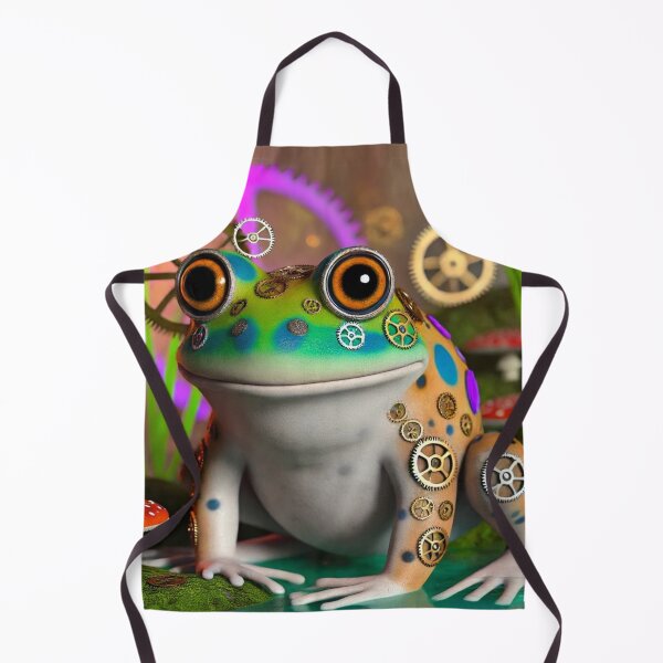 Item preview, Steampunk Oregon Spotted Frog designed and sold by Sillytoe.