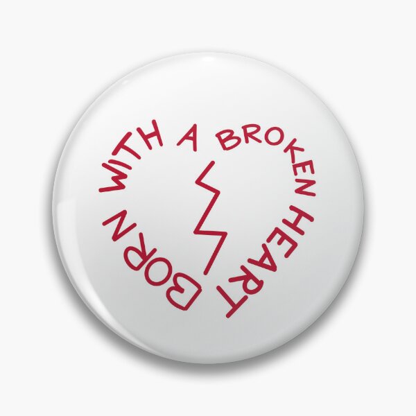 Item preview, Born with a broker heart designed and sold by designbyleaz.