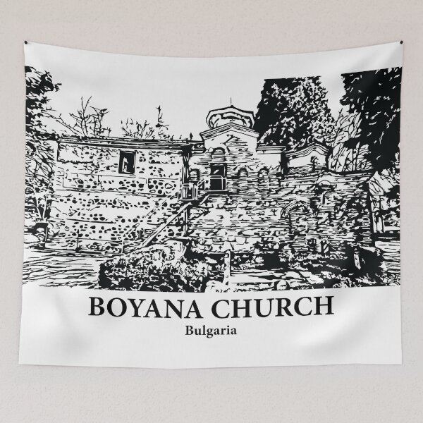 Item preview, Boyana Church - Bulgaria designed and sold by Lakeric Cityscapes.