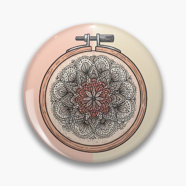 Item preview, Embroidery Lover Tambour Frame Hoop designed and sold by CriaCreative.
