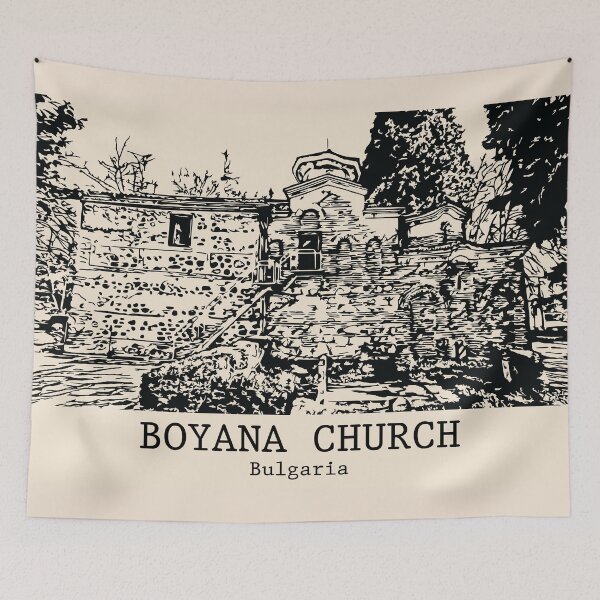 Item preview, Boyana Church - Bulgaria designed and sold by Lakeric Cityscapes.