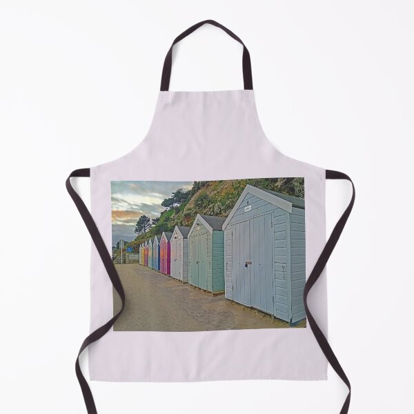 Item preview, Beach Huts at Dusk, December 2024 designed and sold by RedHillDigital.