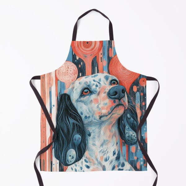 Item preview, Spaniel dog design with abstract background. designed and sold by Shoot-The-Moon.