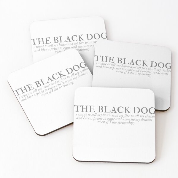 Item preview, THE BLACK DOG designed and sold by swtlottir.
