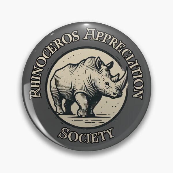 Item preview, Rhinoceros Appreciation Society designed and sold by figandroseco.