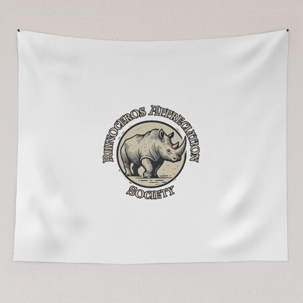 Item preview, Rhinoceros Appreciation Society designed and sold by figandroseco.