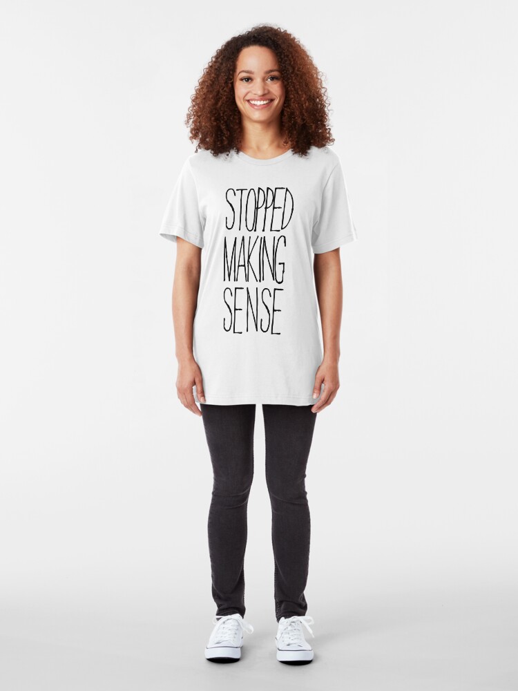 Alternate view of Face up to the facts Slim Fit T-Shirt
