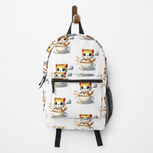 Item preview, Not My Cup Of Tea Funny Anime Cat Playing Golf Funny, Jokes, Sarcastic designed and sold by Creat-Des.