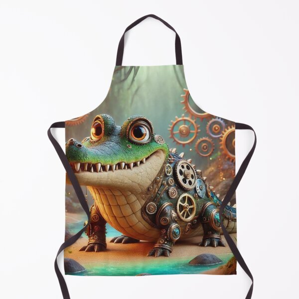 Item preview, Steampunk Orinoco Crocodile designed and sold by Sillytoe.