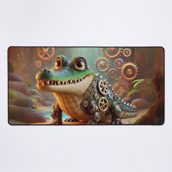Item preview, Steampunk Orinoco Crocodile designed and sold by Sillytoe.