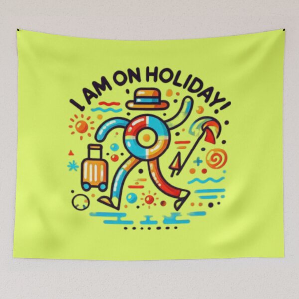 Item preview, I am on Holiday!! designed and sold by Shs-Kenya.