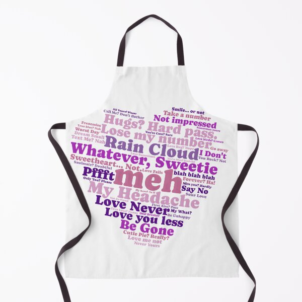 Item preview, Heart of Sarcasm - Valentine Word Art Heart designed and sold by FaeryNuff.