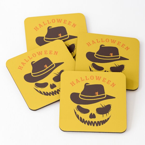 Item preview, Halloween Cowboy Horror Skull Fac designed and sold by cabana.space.