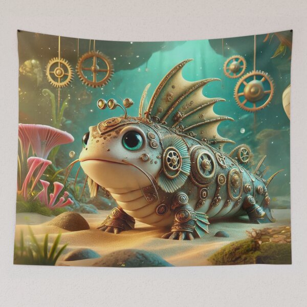 Item preview, Steampunk Ornate Bichir designed and sold by Sillytoe.