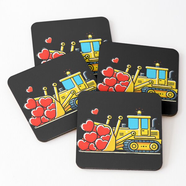 Item preview,  I love bulldozer designed and sold by Red-forever.