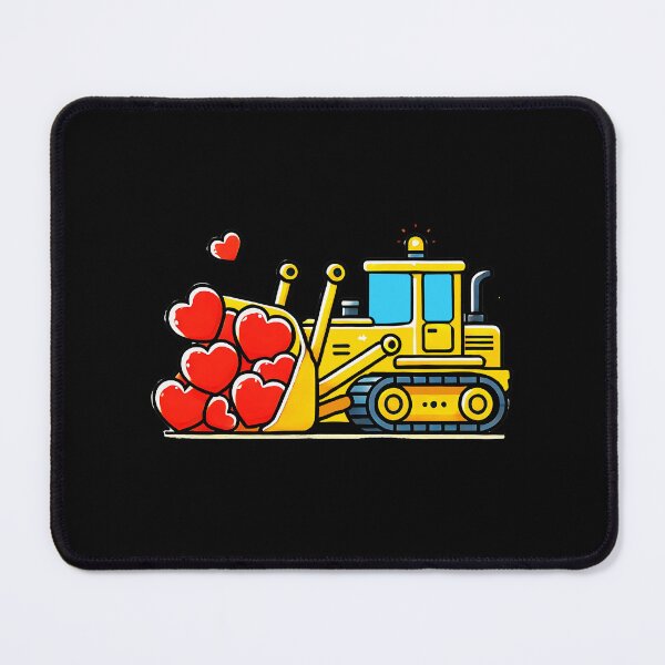 Item preview, I love bulldozer designed and sold by Red-forever.