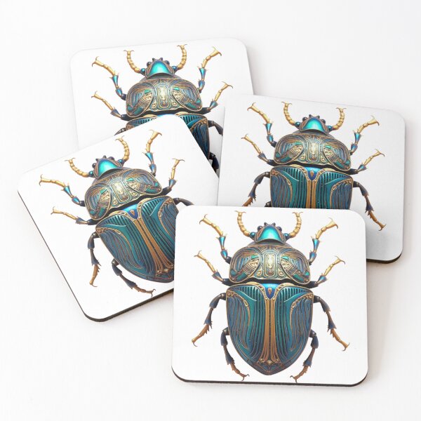 Item preview, Scarab beetle designed and sold by LazyLifestyle.