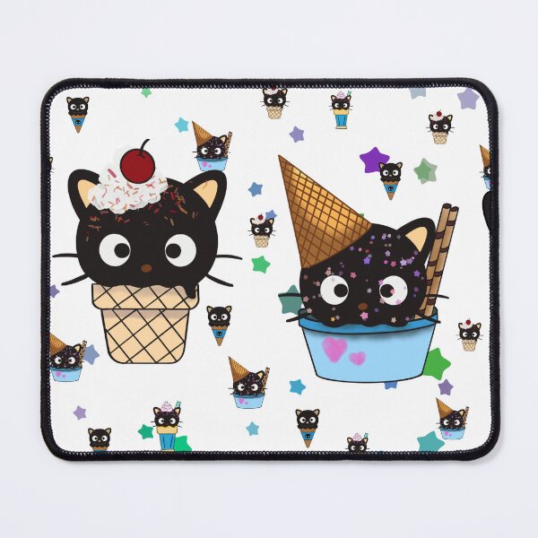 Item preview, The great cat of ice cream designed and sold by lillysunflowers.