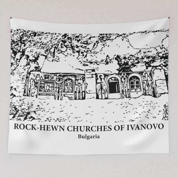 Item preview, Rock-Hewn Churches of Ivanovo - Bulgaria designed and sold by Lakeric Cityscapes.