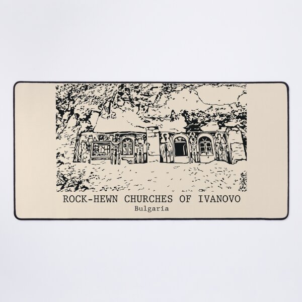 Item preview, Rock-Hewn Churches of Ivanovo - Bulgaria designed and sold by Lakeric Cityscapes.