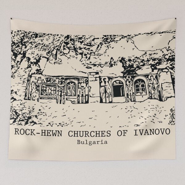 Item preview, Rock-Hewn Churches of Ivanovo - Bulgaria designed and sold by Lakeric Cityscapes.