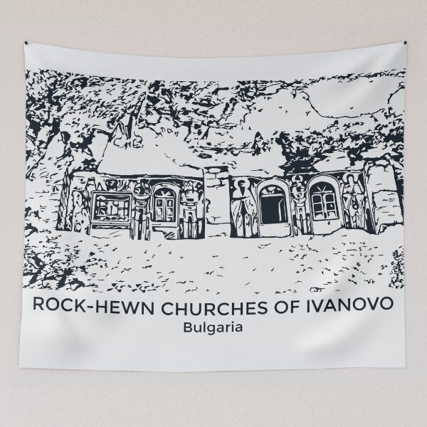 Item preview, Rock-Hewn Churches of Ivanovo - Bulgaria designed and sold by Lakeric Cityscapes.