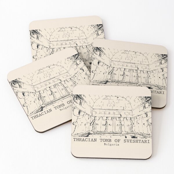Item preview, Thracian Tomb of Sveshtari - Bulgaria designed and sold by Lakeric Cityscapes.