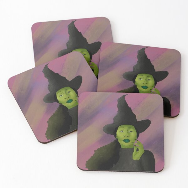 Item preview, Elphaba Wicked Illustration with Background designed and sold by itsgoodjunk.