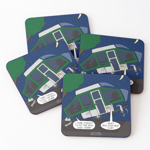 Item preview, Pop-up Camper Set-up Problems designed and sold by Out to Lunch Cartoons and More.
