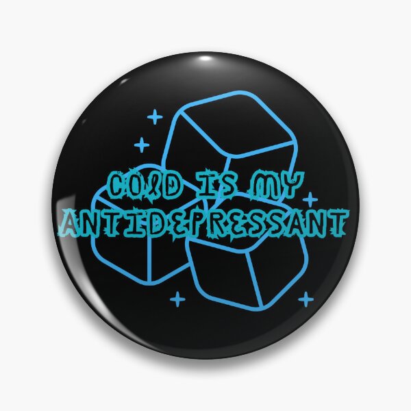 Item preview, Cold is my antidepressant, Ice Bath   designed and sold by IceBathDESIGNS.