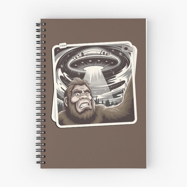 Item preview, Drone Sightings Funny Bigfoot Selfie with UFO designed and sold by Cute & Sassy Custom Gifting Boutiques.