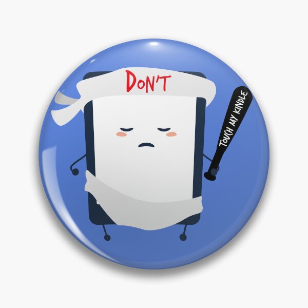 Item preview, Don't touch my Kindle designed and sold by Caramel-Dog.