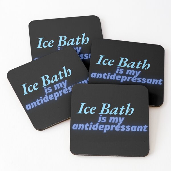 Item preview, Ice Bath Is My Antidepressant Motivational Quote  designed and sold by IceBathDESIGNS.