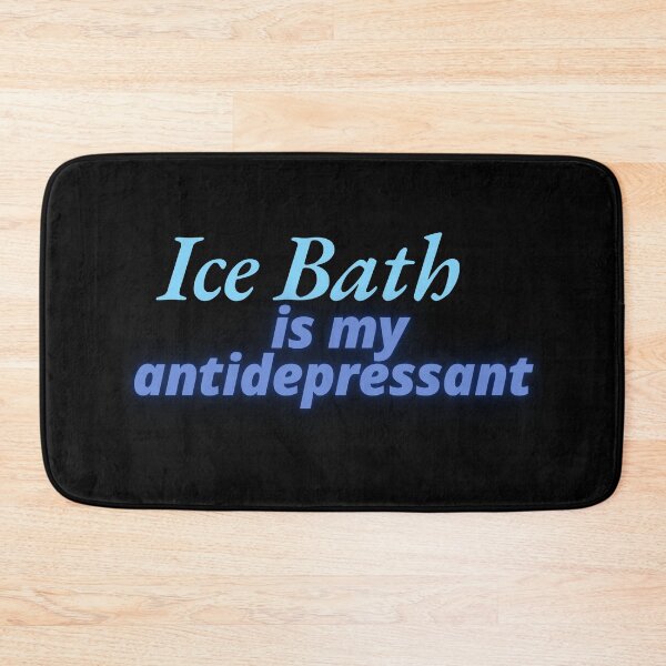 Item preview, Ice Bath Is My Antidepressant Motivational Quote  designed and sold by IceBathDESIGNS.