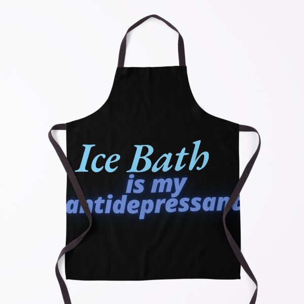 Item preview, Ice Bath Is My Antidepressant Motivational Quote  designed and sold by IceBathDESIGNS.