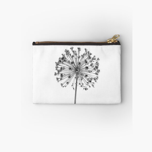 Item preview, Allium Seed Head in monochrome designed and sold by Phillip Dove Photography.