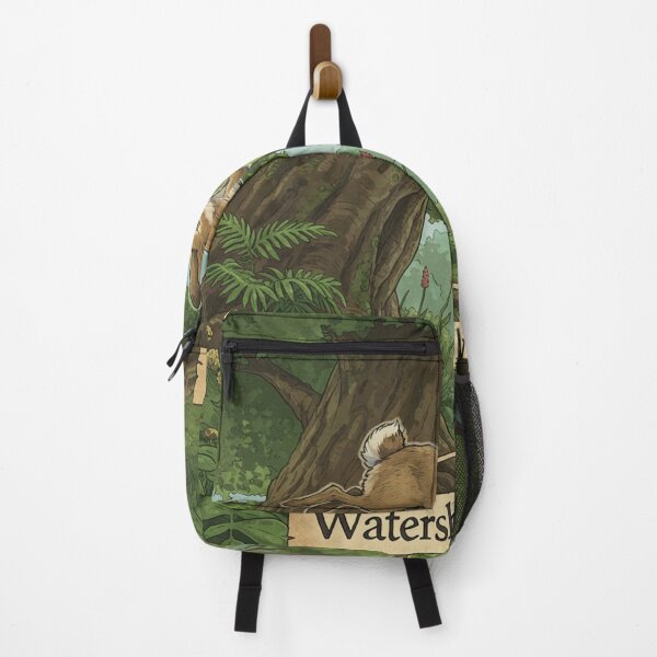 Item preview, Leaping Hare Through Woodland Scene designed and sold by Finmm.