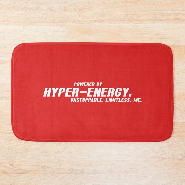 Item preview, POWERED BY HYPER-ENERGY. UNSTOPPABLE. LIMITLESS. ME., Unique designed and sold by villacreativa.