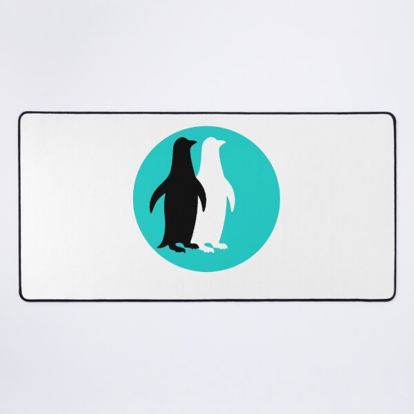 Item preview, Adorable Penguins Duo Illustration designed and sold by Stylefishing.