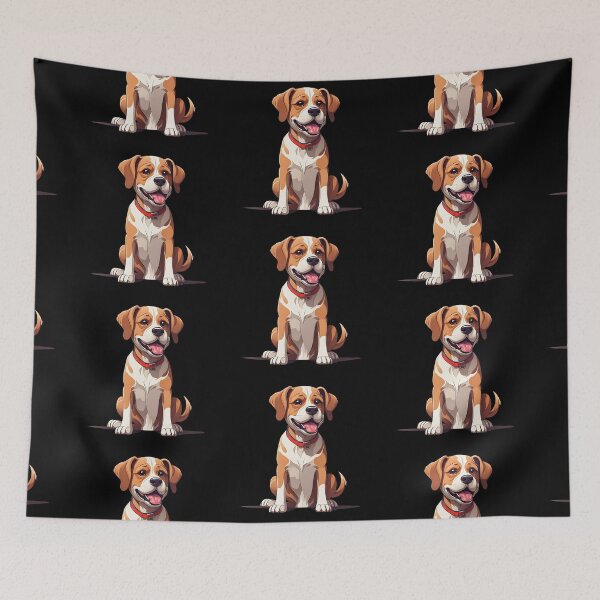Item preview, dog designed and sold by Temdo7.