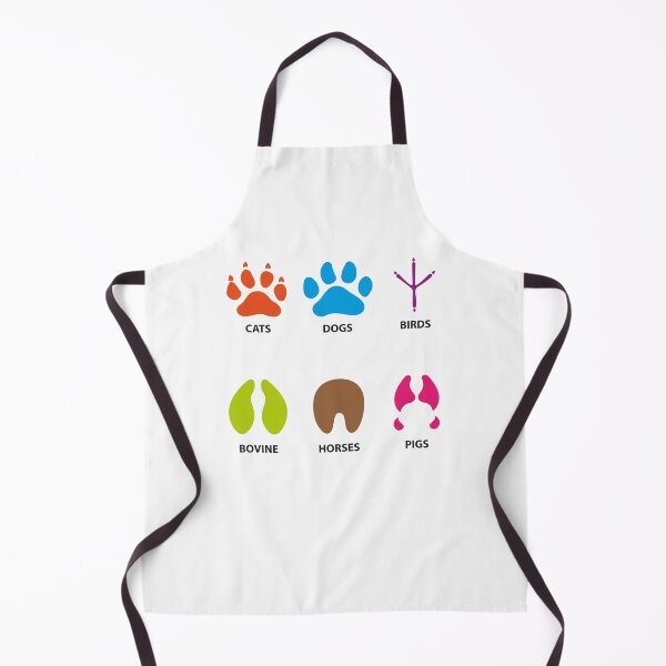 Item preview, Illustration icons, symbol animal paws, dog, bird, equine, bovine, swine, feline. Ideal for visual communication, veterinary information and institutional material designed and sold by LucianoCosmo.