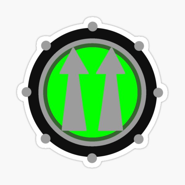 Green Arrow Emblem Sticker