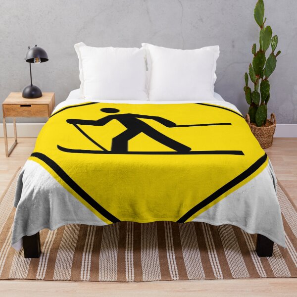 Item preview, Cross country skiing sign designed and sold by cecilysesame.