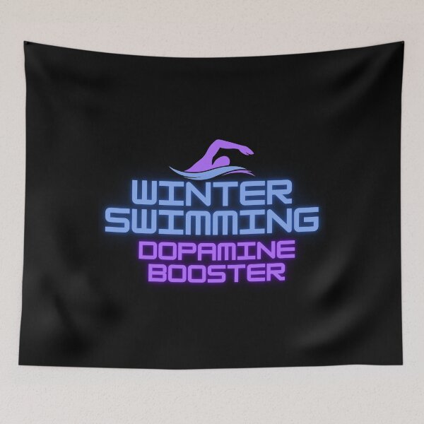 Item preview, Winter Swimming Dopamine Booster Inspirational Design, Ice Bath  designed and sold by IceBathDESIGNS.