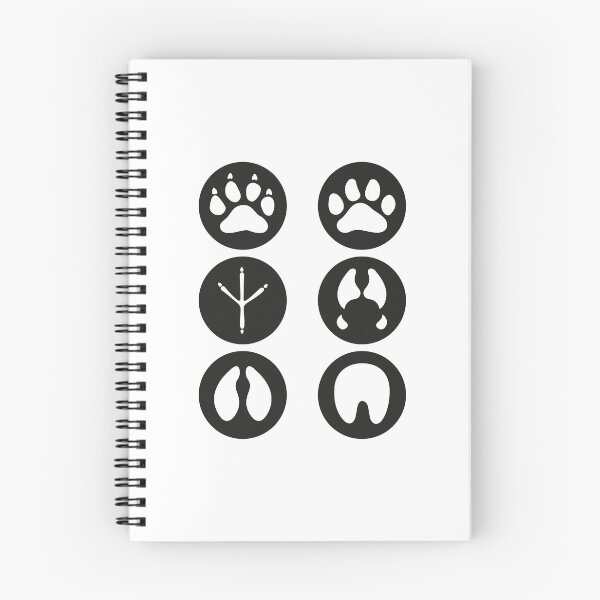 Item preview, Illustration icons, symbol animal paws, dog, bird, equine, bovine, swine, feline. Ideal for visual communication, veterinary information and institutional material designed and sold by LucianoCosmo.